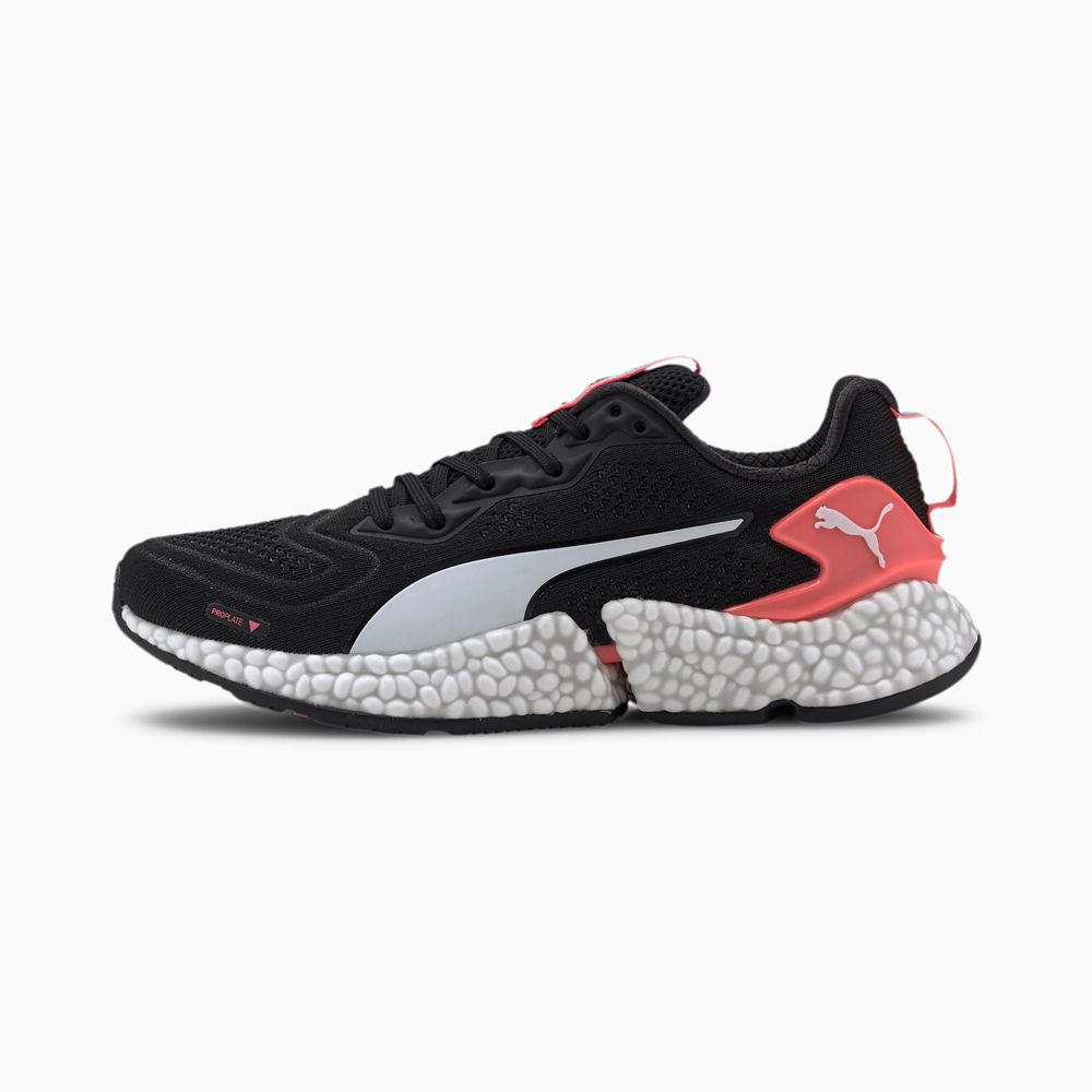 Puma SPEED Orbiter Női Futócipő - Fekete/Rózsaszín/Zöld ( Hungary - ADPWG6742 )